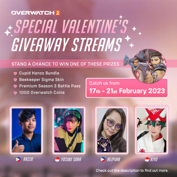 Overwatch 2 - Special Valentine&#39;s Day Stream
