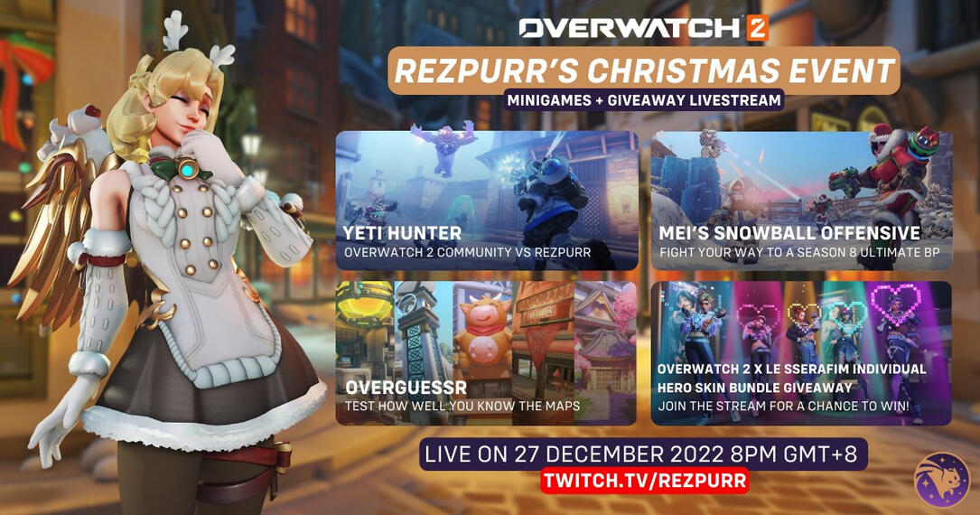 Rezpurr x Overwatch 2 Christmas Event